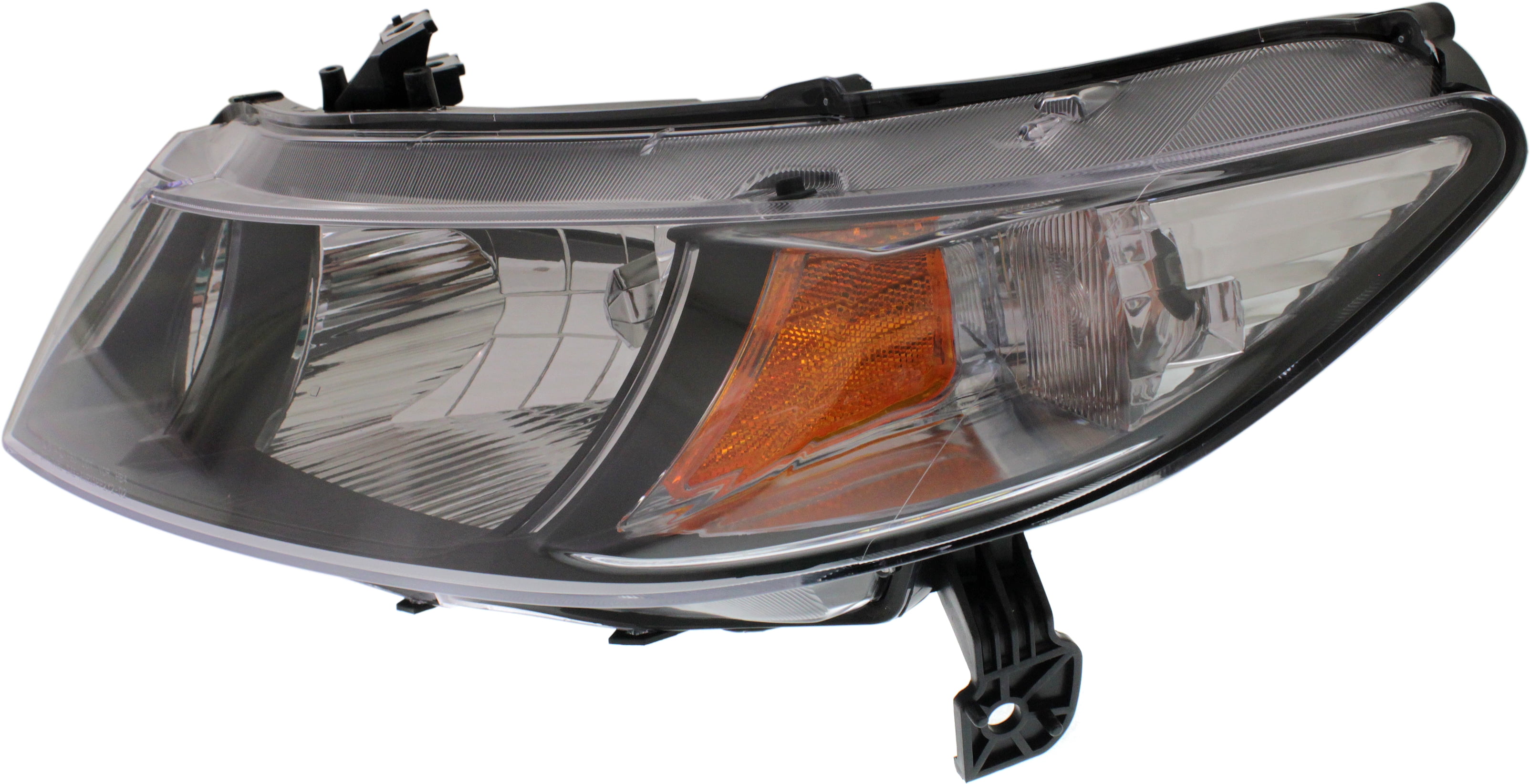 Headlight Compatible With 2010-2011 Honda Civic Left Driver Halogen