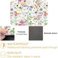 thumbnail image 3 of Colorful Flower Dish Drying Mats for Kitchen Counter Absorbent Fast Dry Dish Drainer Rack Mats for Dishes Utensils Pot and Pan, Kitchen Accessories 24"x16", 3 of 7