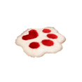 thumbnail image 1 of Toystoory Alfombra de felpa con forma de huella de Animal, moda para el hogar, Hotel, dormitorio, oficina, sala de estar, dormitorio, sofá, mesita Decoración del hogar Blanco Rojo 90x76cm Toystoory HA071918-17, 1 of 6