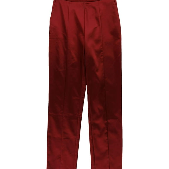 GUESS Womens ROXANNE Casual Trouser Pants, Red, 2