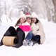thumbnail image 4 of unbranded Warm and Delicate Hand Warmer Muff for Outdoor Use Polyester Rosy Portable Winter Accessory, 4 of 6