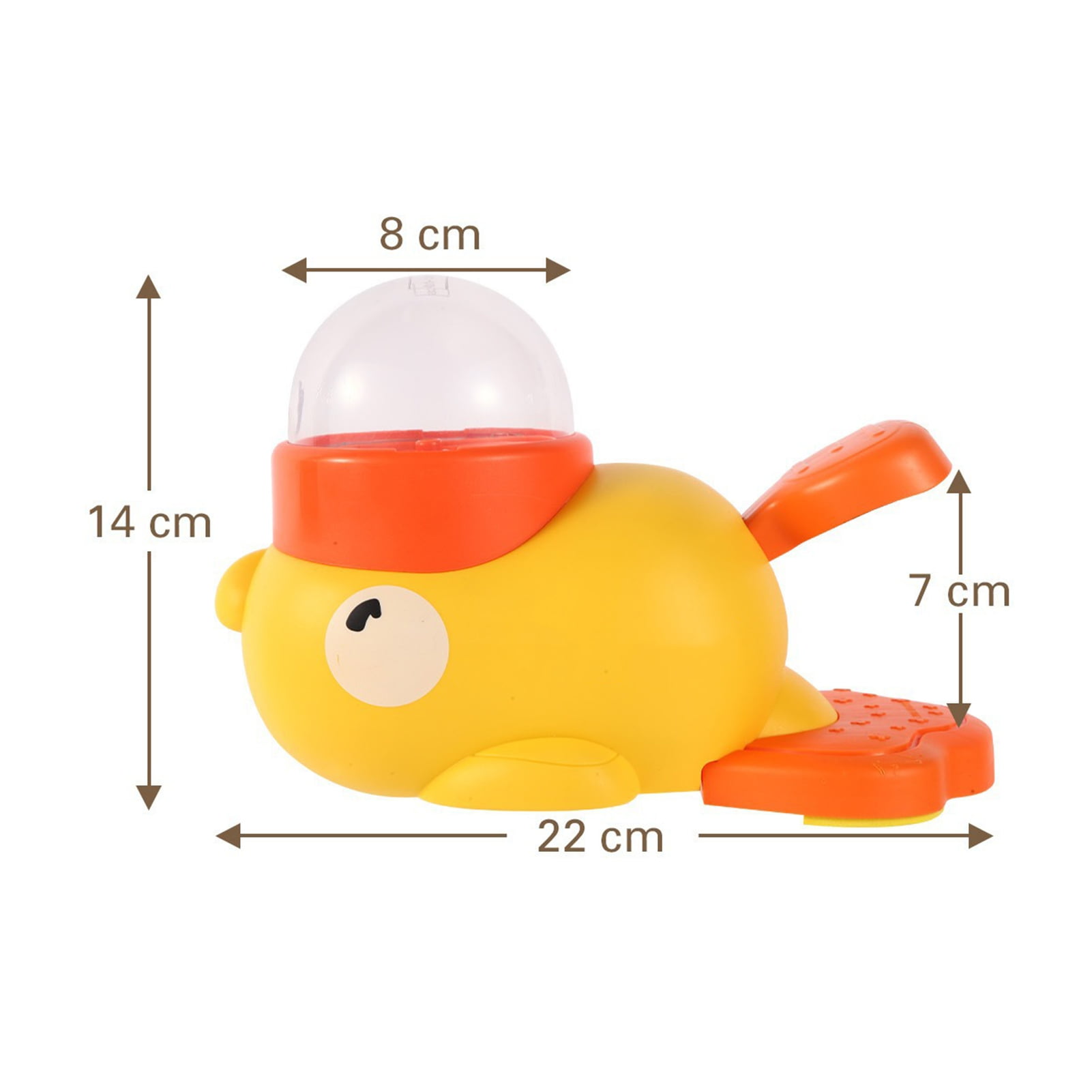 Dog Toy Dog Puzzle Feeder Treat Dispenser with Cartoon Duck Design for Mental Stimulation Pet Enrichment Slow Feeder Toy for Dogs Indoor Activity Game