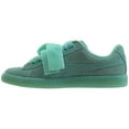 thumbnail image 4 of puma women's suede heart reset wn's fashion sneaker, aruba blue, 8 m us, 4 of 7
