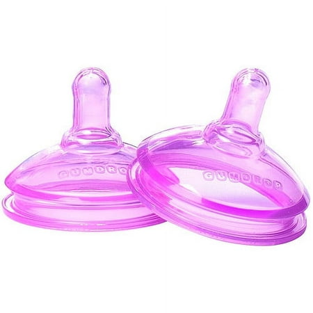 GumDrop GentleVent Med Flow Nipples Set of 2