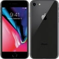 thumbnail image 4 of Reacondicionado Apple iPhone 8 A1863 (Totalmente desbloqueado) 64GB Espacio gris (Grado A), 4 of 5