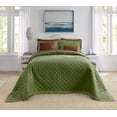 thumbnail image 3 of BrylaneHome Bedding BH Studio Reversible Two-Tone Ultra Soft Quilted Bedspread, 3 of 5