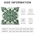 thumbnail image 5 of Creowell French Green Lumbar Cushion Cover Geometric Modern Designer Styles Art Farmhouse Decor Throw Pillow Cover, Cushion Pillowcase For Indoor Outdoor Sofa Bedroom Home Decorative Gifts，Multi-Size, 5 of 5