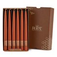 thumbnail image 2 of Root Candles 7919 Unscented Smooth Hand-Dipped 9-Inch Taper Candle, 12-Count, Rust, 2 of 4