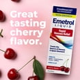 thumbnail image 5 of (2 pack) Emetrol Nausea and Upset Stomach Relief Liquid Medication, Cherry Flavor, 4 oz, 5 of 8