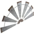 thumbnail image 4 of WORGEOUS Farmhouse Style Half Windmill Wall Art Metal Sculpture for Home Decoration, 4 of 9