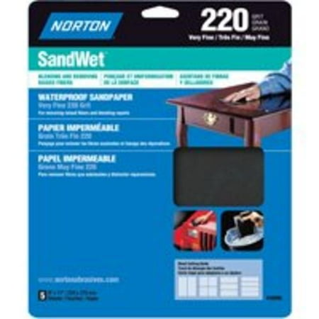 

Norton 48090 Sandwet Wet & Dry Sandpaper 9 x 11