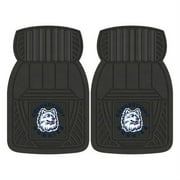 FanMats 2pc Heavy-Duty Vinyl Car Mat Set, UConn Huskies