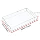 thumbnail image 4 of Bandeja De Servicio Transparente Bandeja De Acrílico A Prueba De Derrames Organizador Decorativo Para El Hogar Para Encimera De Mesa De Café Inevent HA033548-00, 4 of 6