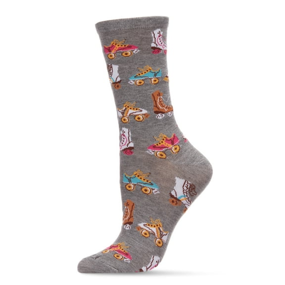 MeMoi Roller Party Bamboo Blend Crew Sock - Mens - Male