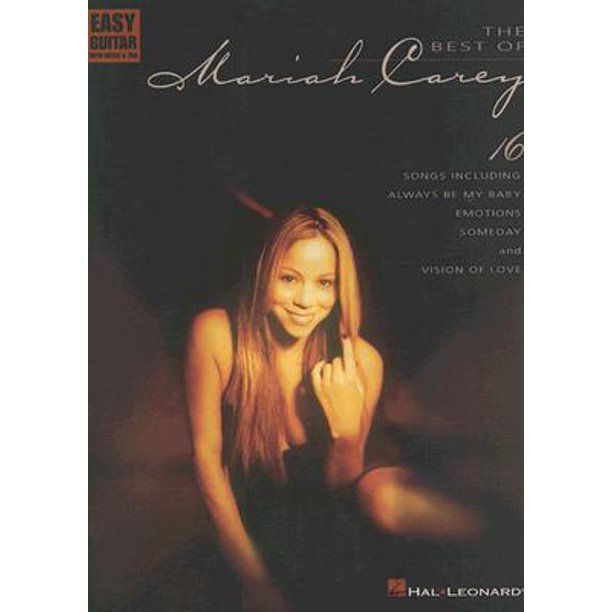 Easy Guitar With Notes Tab The Best Of Mariah Carey Paperback Walmart Com Walmart Com