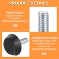 thumbnail image 3 of 20Pcs M6 Furniture Levelers, 25mm Adjustable Furniture Feet Threaded Screw-in, 3 of 6