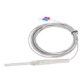 thumbnail image 1 of Temperature Sensor, Quickly Sense Respond K Type Thermocouple High Sensitivity High Temperature Resistant Shielded  For Maintenance 3 Meter, 1 of 8