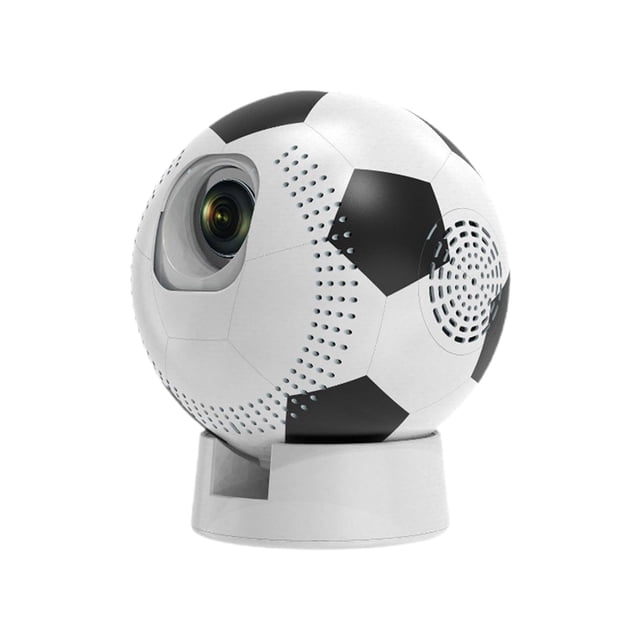 Portable Football Shaped Projector With Stable Performance 4K Resolution For Home Entertainment