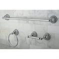 thumbnail image 2 of Kingston Brass BAK396148C 3 Piece Restoration Bathroom Hardware, Chrome, 2 of 2