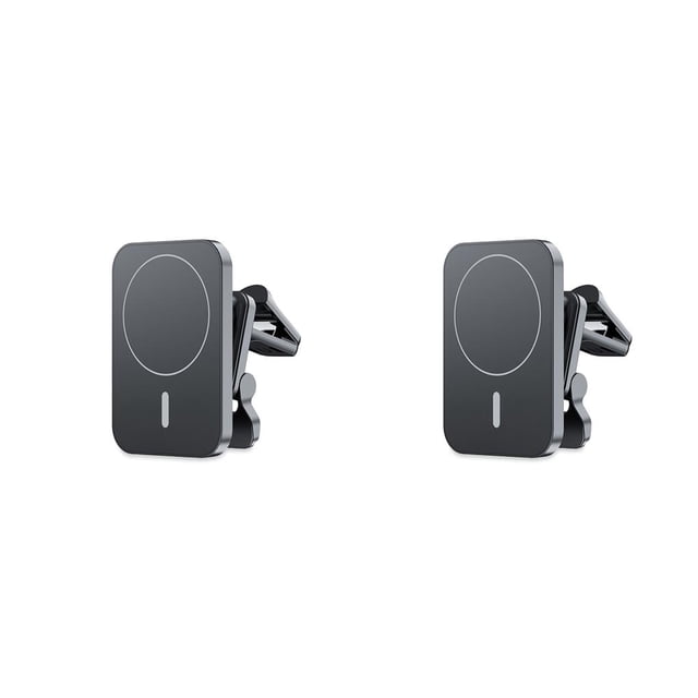 Matsuzay Soporte de cargador inalámbrico para coche Teléfono móvil Carga rápida Soporte de 360 grados Accesorios automotrices Reemplazo para Type3 NO3