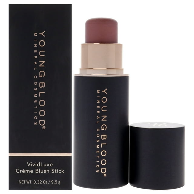 Rubor en barra VividLuxe Creme Blush - Mulberry de Youngblood para mujeres - 0,32 oz