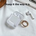 thumbnail image 2 of Apple AirPods Case - elago Clear Airpods Case with Keychain Designed for Apple Airpods 1 & 2 (Transparent), 2 of 7