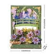 thumbnail image 5 of Rolife Glittering Water Lily Wall Art 3D Wooden Puzzle for Adult Gift, 5 of 8