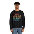 thumbnail image 4 of Plumber Plumbing Dad Sweatshirt, Gifts, Crewneck, 4 of 4
