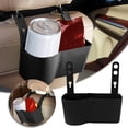 thumbnail image 1 of RuiJiao Boîte de Rangement Compartiment Voiture Sac Suspendu Dossier de Chaise Porte-Boissons Multifonctionnel Sac de Rangement Voiture, 1 of 6