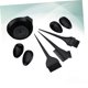 thumbnail image 2 of Kit profesional para teñir el cabello con tazón para mezclar, brocha, peine y protectores para los oídos, ideal para salón o uso doméstico., 2 of 5