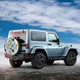 thumbnail image 2 of Haiem Spare Tire Cover , Wheel Cover with Elephant Tree printed, Camper Spare Tire Cover Fit for Jeep Wrangler Rv SUV Truck Travel Trailer-14 inch, 2 of 8