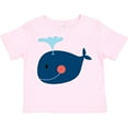 thumbnail image 3 of Inktastic Whale Cute Blue Boys or Girls Toddler T-Shirt, 3 of 5