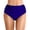 RR Blue, variant on Womens High Waist Period Friendly Triangle Bikini Bottoms Ruched Tummy Control Swimsuit Bottom XXL