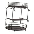 thumbnail image 4 of Elodie Coffee Pod Holder Hollow Coffee Capsule Organizer for Restaurant Bar Kitchen Brown, 4 of 8