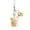S, variant on Flocked Dog Animal Charm Keychain, Soft Dog Plush Animal Pendant for Phone Strap, Cute Bag Charm Accessories, Portable Multi-Purpose Keyring Decoration A, 1Pcs