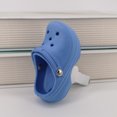 thumbnail image 4 of Zapatas Con Orificio De Salida De Aire 3D Air Outlet Crocs Colgantes Clip-on Car Air Vents Hole Zapatos Decoración (Azul claro) Hugtrwg Libre de BPA, 4 of 6