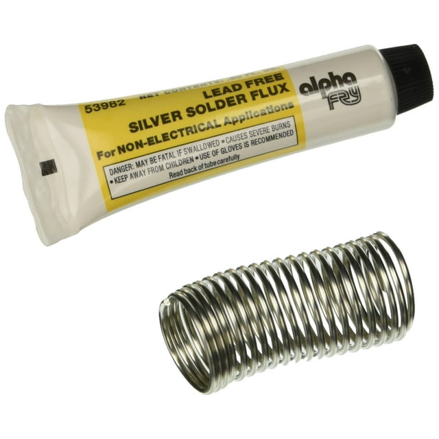 Kit de soldadura alpha fry 53982 Silver Flux sin plomo, 21 g