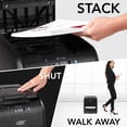 thumbnail image 6 of Swingline, SWI1757574, Stack-and-Shred™ 80X Auto Feed Shredder, 1 Each, Black, 6 of 6