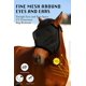 thumbnail image 5 of Máscara antimoscas para caballo Yuuigar con protección UV, transpirable y ajustable, 5 of 9