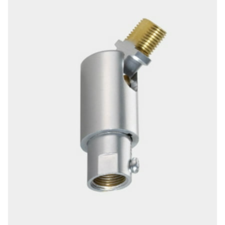 - WAC Lighting FLEXRAIL1 SLOPED CEILING ADAPTER PLATINUM FINISH