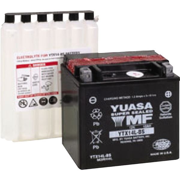 Yuasa YUAM3RH4L YTX14L-BS Battery