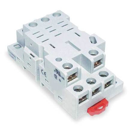 Rlay Scket,Fingr Safe,Squre,11 Pin,Screw DAYTON 1FC14