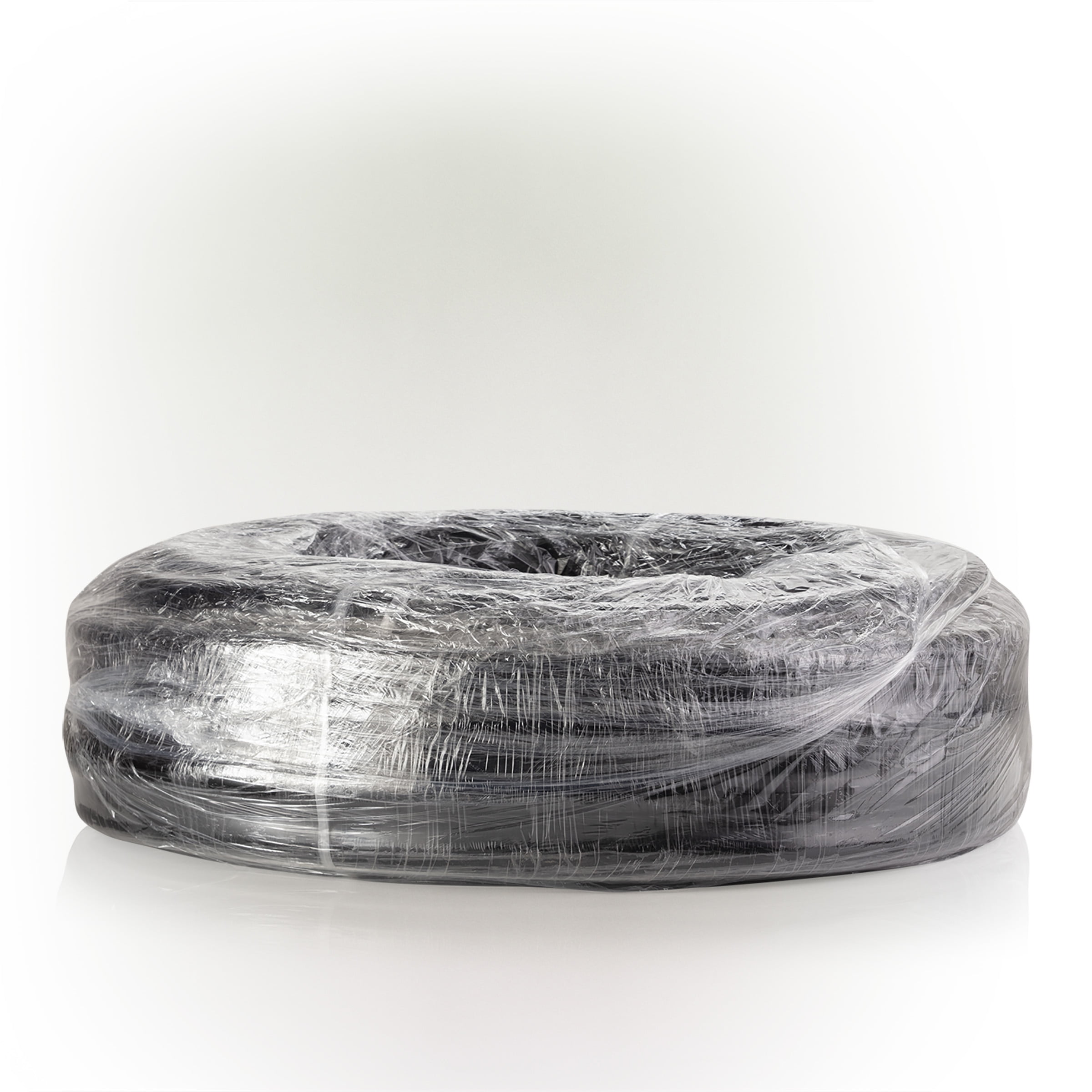 Alpine Corporation 1/2" I.D. x 3/4" O.D. x 100' Flexible Vinyl Aquarium Tubing, Black