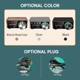 thumbnail image 2 of BT 5.0 Digital Power Amplifier 2x50W Dual Channel Audio System Lossless Stereo Sound Receiver Box Supports U-disk & TF Card Playback with 12V Adapter for Connecting Phone Tablet Laptop CD Player, 2 of 8