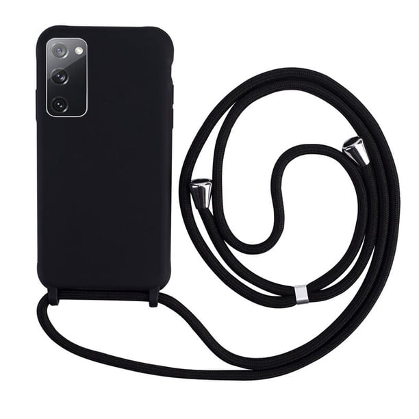 Funda de silicona con cordón cruzado para Samsung Galaxy, funda de Color caramelo para Samsung Galaxy S23 S22 S21 S20 FE Note 20 Ultra 10 S10 S9 S8 Plus S10E Fivean unisex