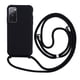 thumbnail image 1 of Funda de silicona con cordón cruzado para Samsung Galaxy, funda de Color caramelo para Samsung Galaxy S23 S22 S21 S20 FE Note 20 Ultra 10 S10 S9 S8 Plus S10E Fivean unisex, 1 of 2