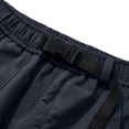 thumbnail image 4 of LODIENY Tapered Cargo Pants for Men Belted Elastic Waist Workout Joggers Lightweight Sweatpants Hiking Loose Fit Trousers with Multi Pockets Black XS, 4 of 6