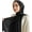 Black., variant on Jersey Hijab Scarf for Women Long Soft Muslim Turban Hair Wrap Headwrap Scarves