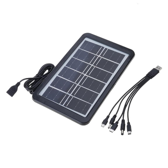 Lightweight 10W Solar Panel Charging USB Port High Efficiency Solar Module for Outdoor Activity & Mobile Charging
