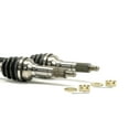 Caltric Front CV Axle Kit For Yamaha Big Bear 400 YFM400F 4X4 2002-2006 - Left & Right With Bearings